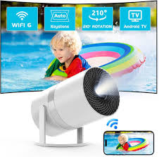 Mini Beamer mit Trapezkorrektur und Android OS