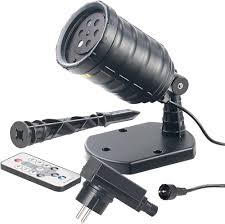 Lunartec LED Projektor: 6 Muster für den Außenbereich