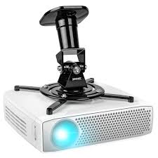 Duronic PB01XB Deckenhalterung für Beamer - Universelle Projektorhalterung