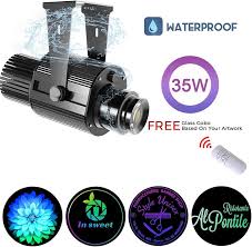 35 W LED GOBO Logo-Projektor - IP67 wasserdicht für Außenbereich