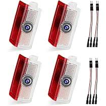 Gmili 4er Set Türlogo-Projektoren für Autos