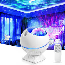 Sternenhimmel Projektor mit Ozeanwellen