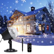 Sundom Schneeflocken LED Projektor