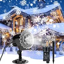 YAZEKY Weihnachtsprojektor - IP44 Wasserdicht für Innen & Außen