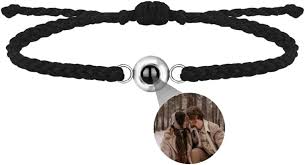 Personalisierbares Foto-Projektionsarmband mit Bild im Stein