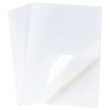 30 Blatt A4 Transparente Folien - 100% Klar