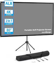 80 Zoll ALR Beamer Leinwand mit Stativ
