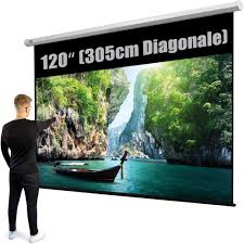 Tronje 120 Zoll Elektrische Beamer-Leinwand 305cm