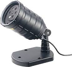 Lunartec Outdoor LED Projektor: Motivlaser mit 6 Designs